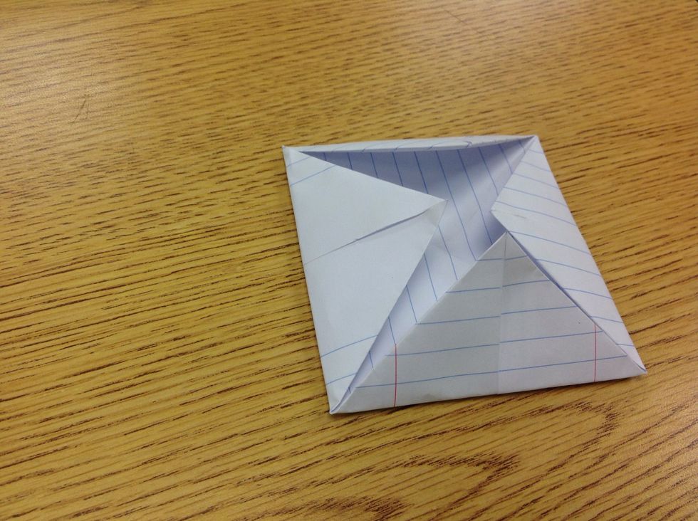 Fold all those sides