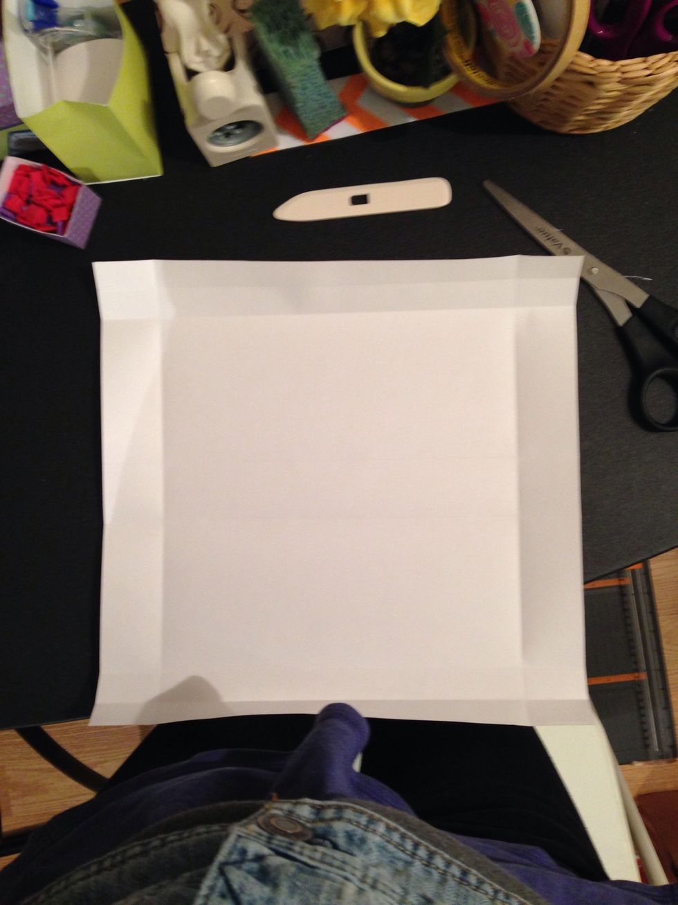 Fold and burnish well