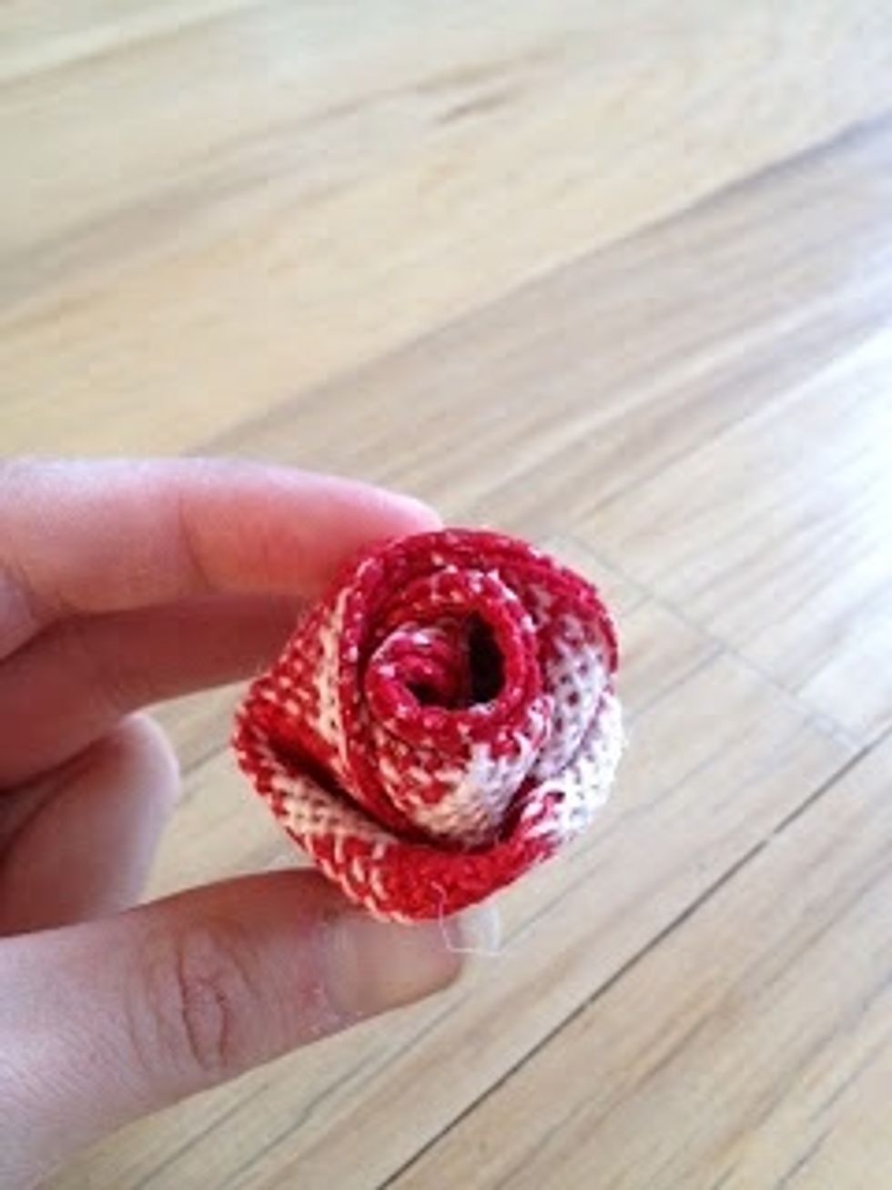 Fold and Glue down the end.