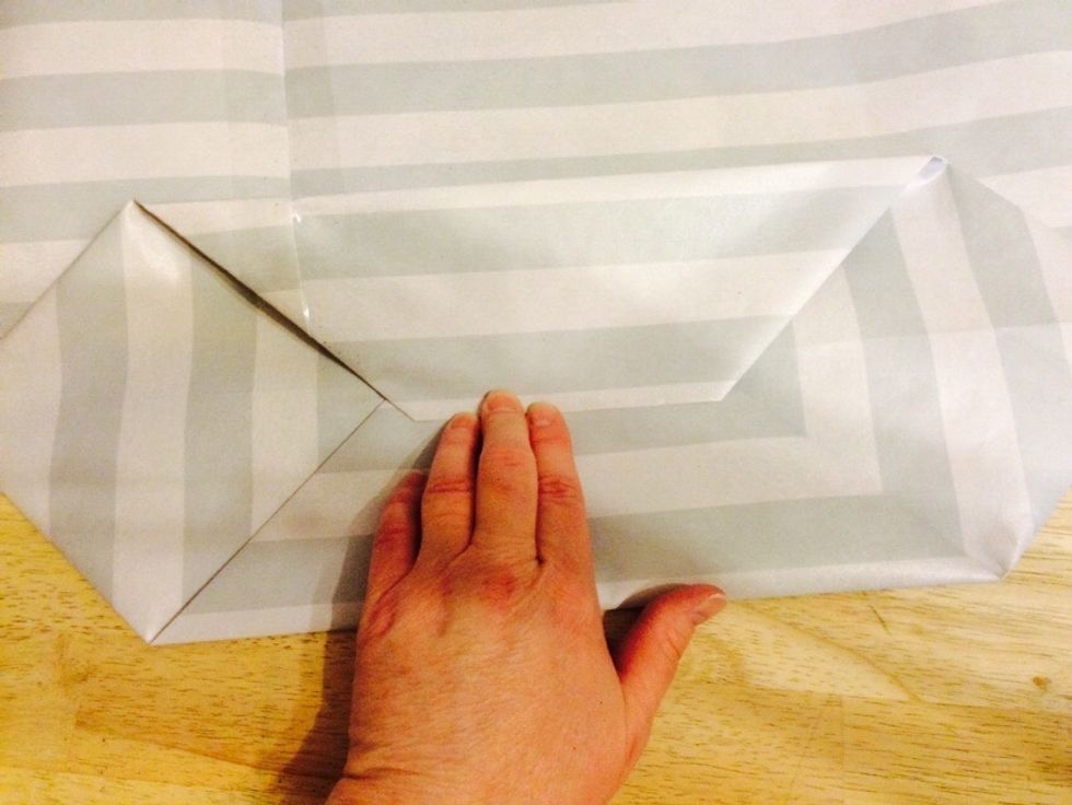 Fold and Overlap the other side.
