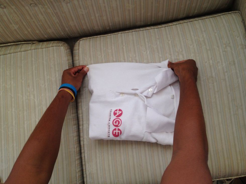 Fold and place on surface