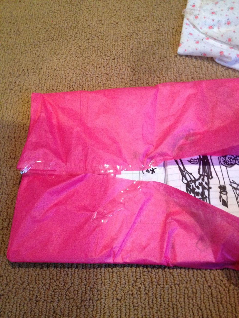 Fold and tape.Repeat.