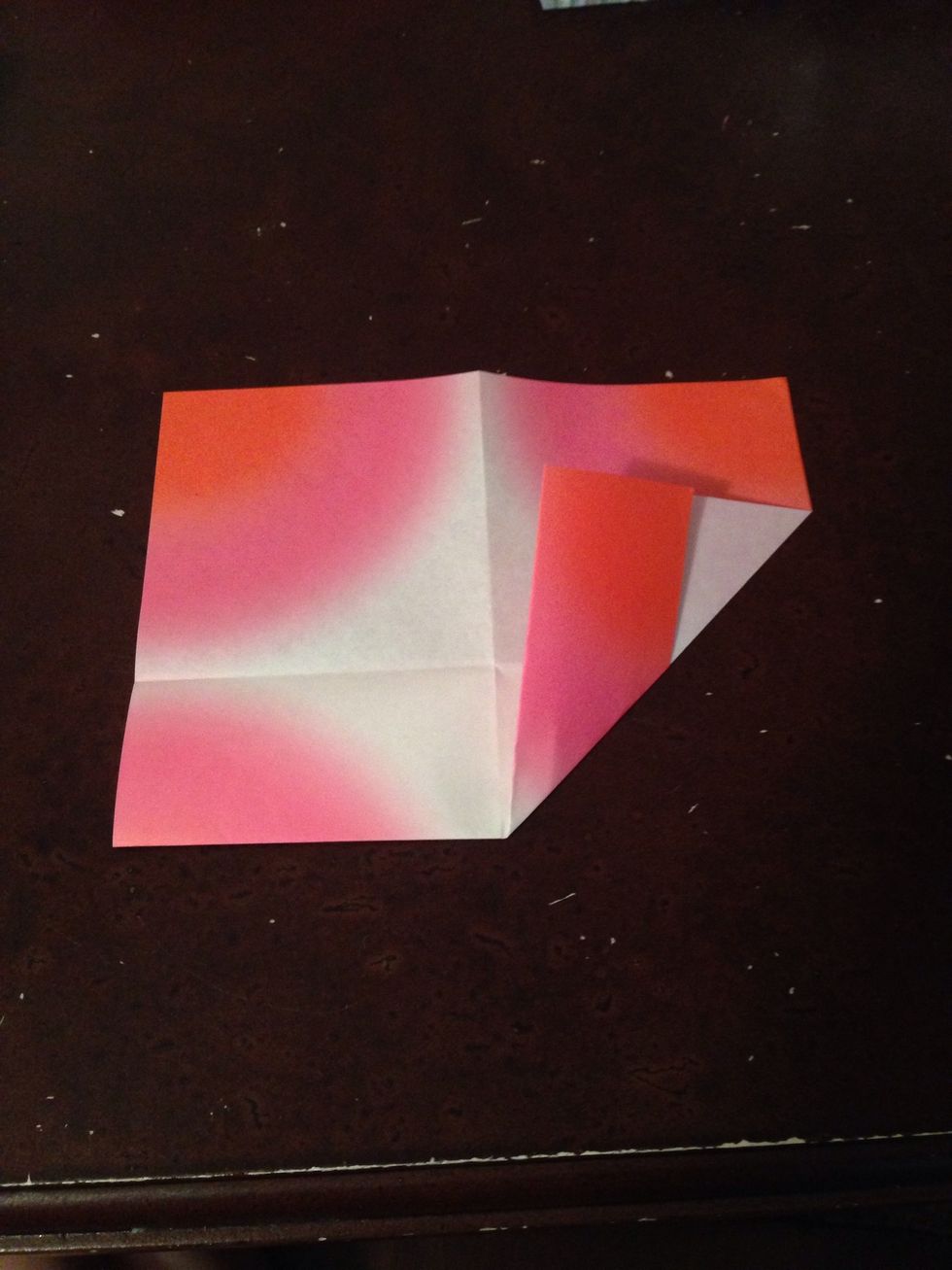 Fold as pictured