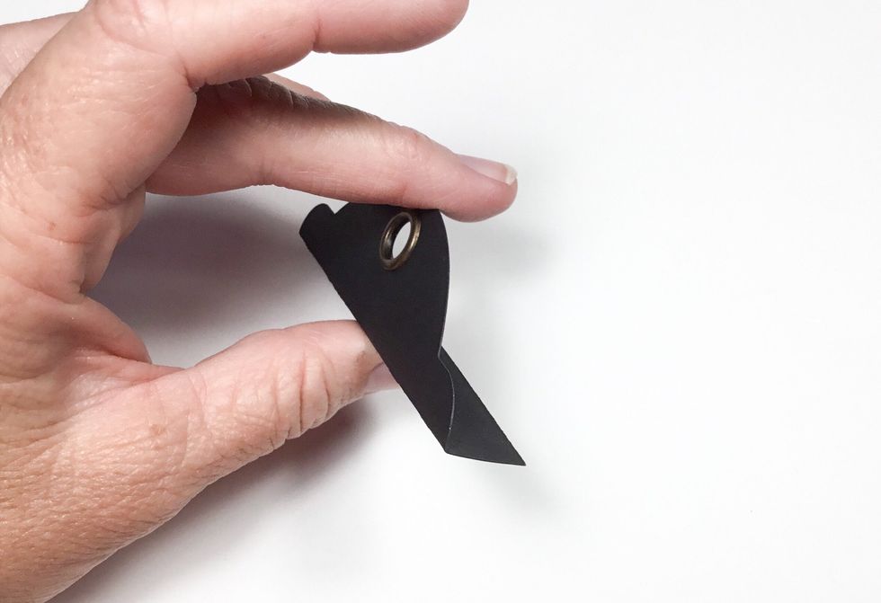 Fold as shown. These are going to be what holds the keepsake box closed.