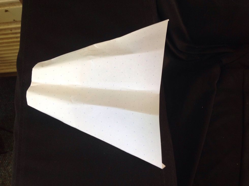 Fold back into structure