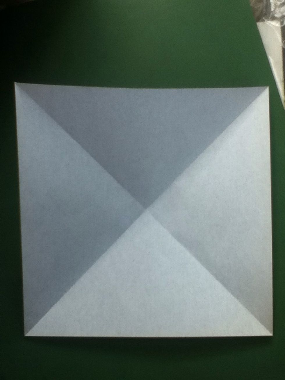Fold both diagonals