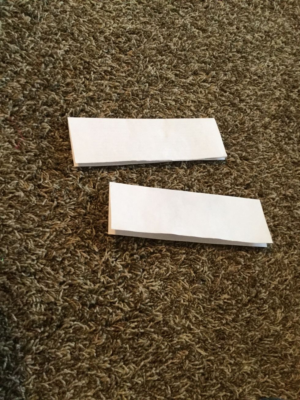 Fold both of those in half