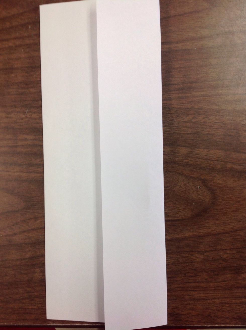 Fold both sides to the middle
