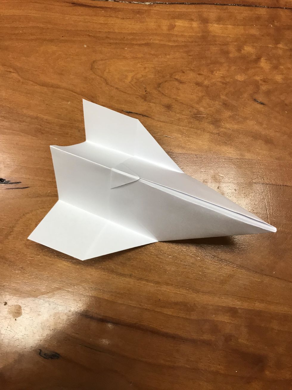 Fold down wings