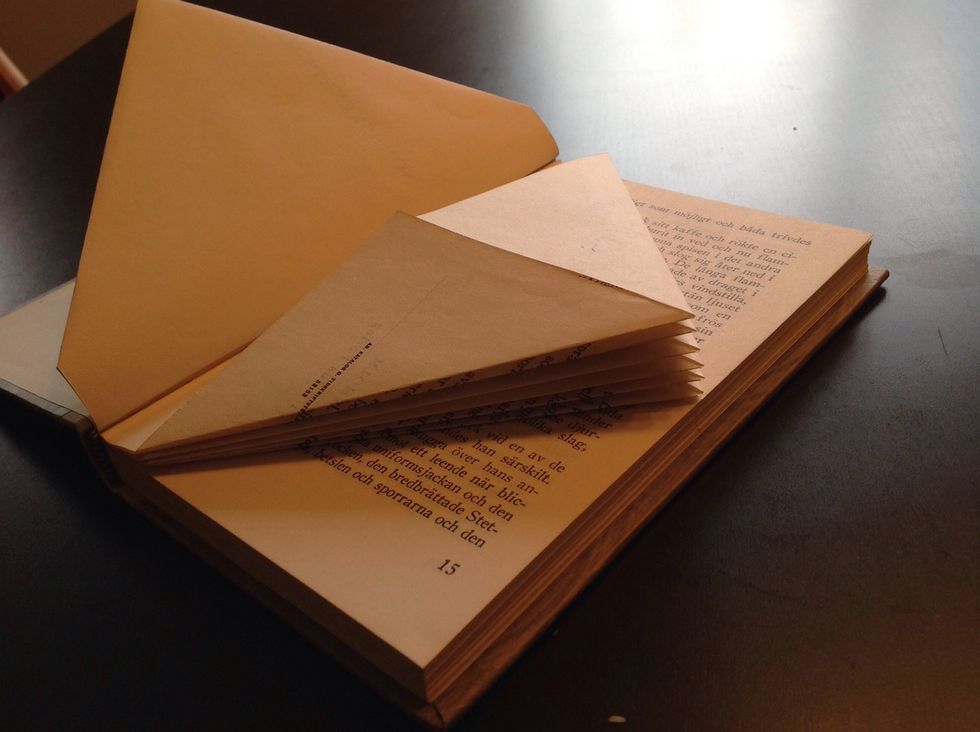 Fold every page in the whole book!