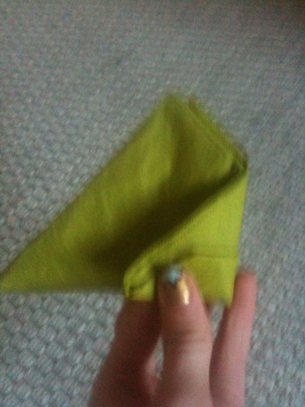 Fold first the right