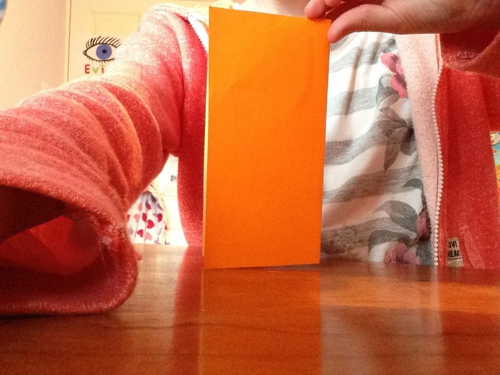 Fold from left to right