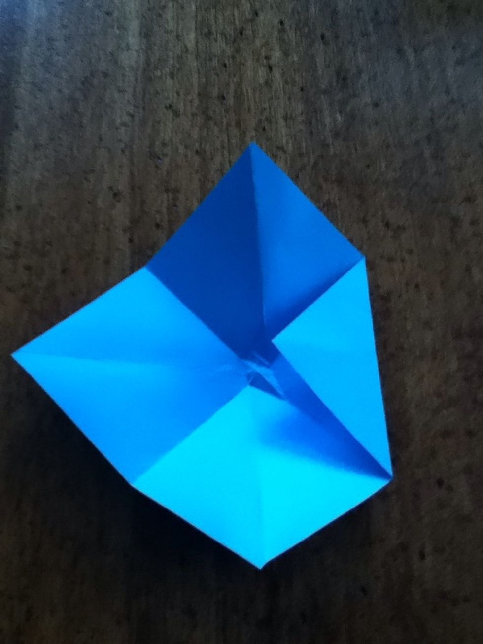 Fold in a side.