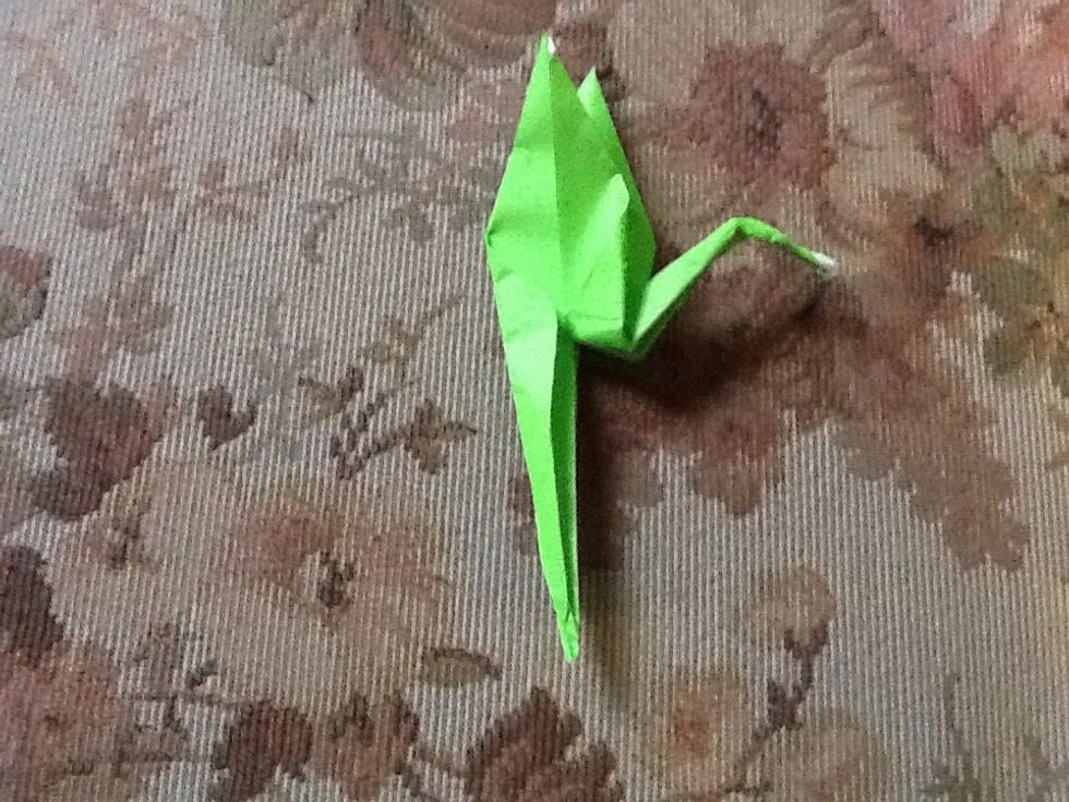 Fold in all the way and I hope it works. Check the picture.