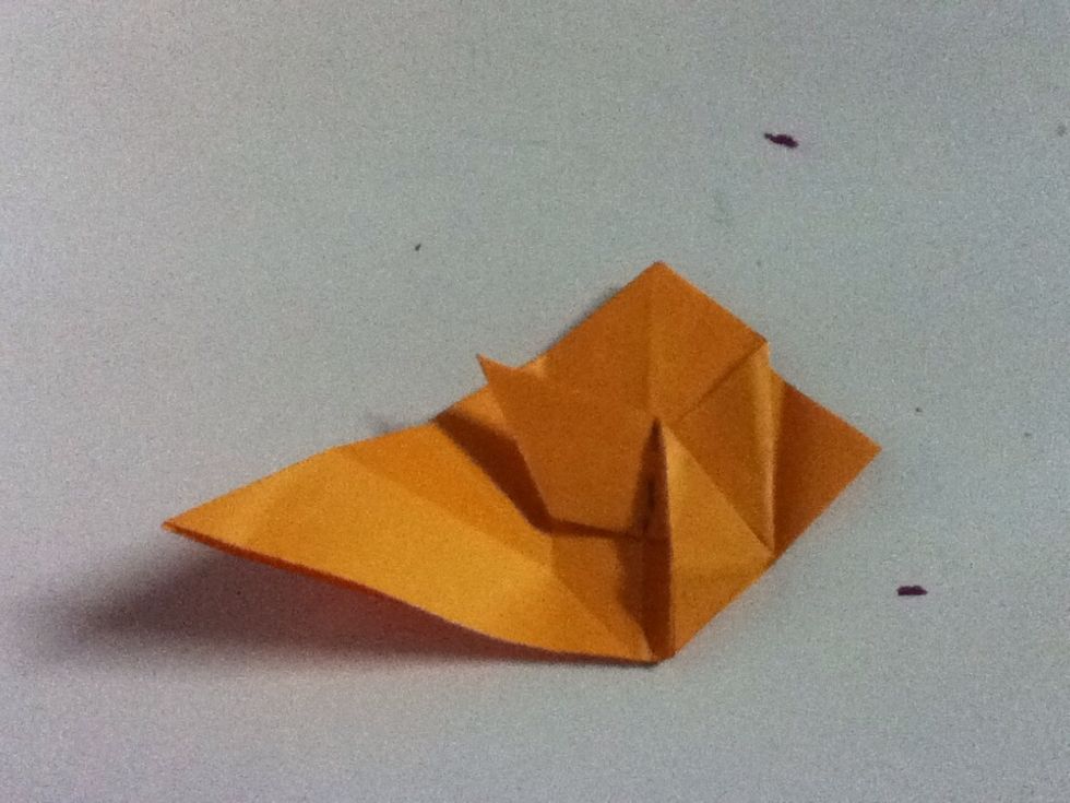Fold in doted line