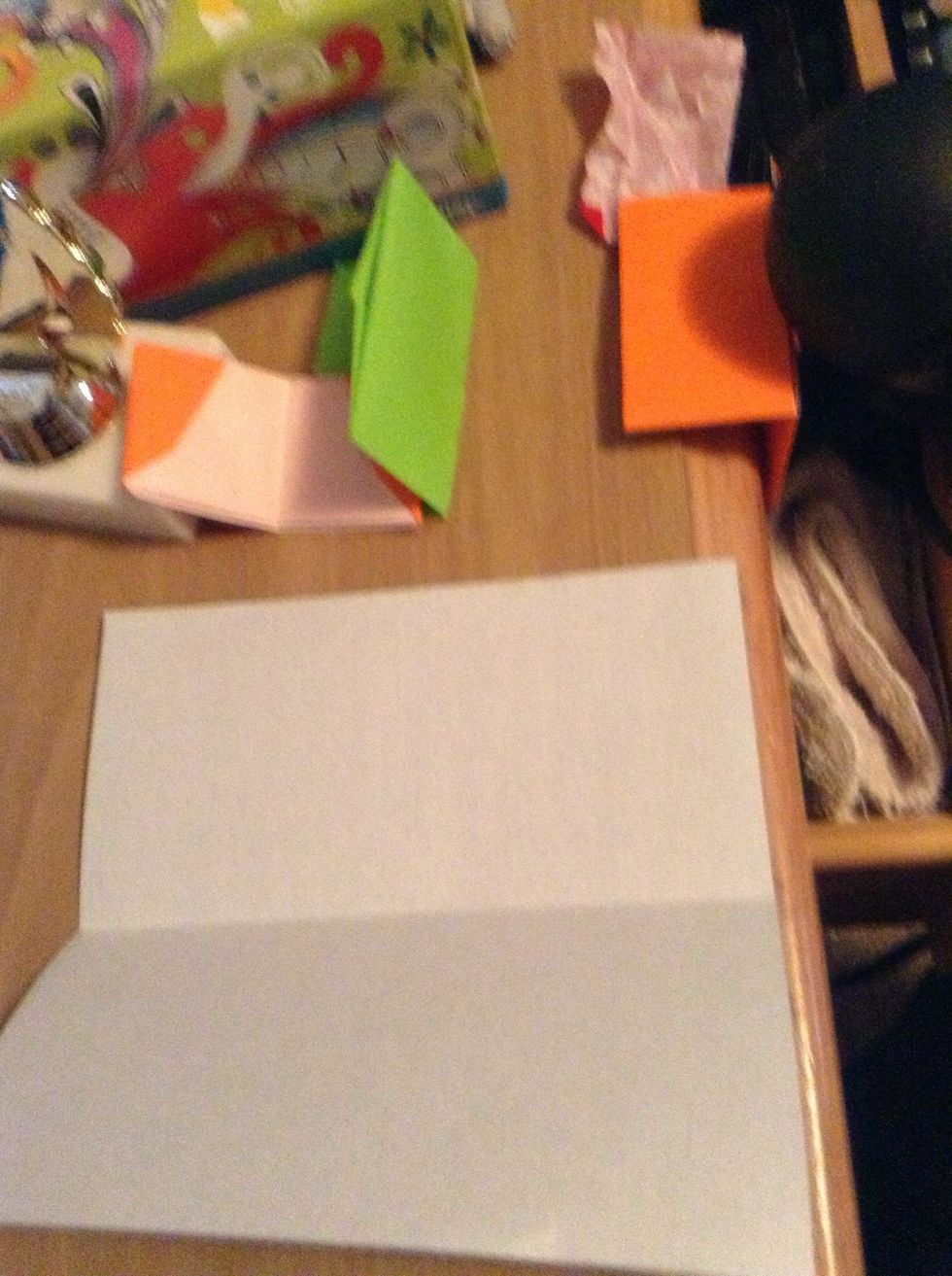 Fold in half and unfold