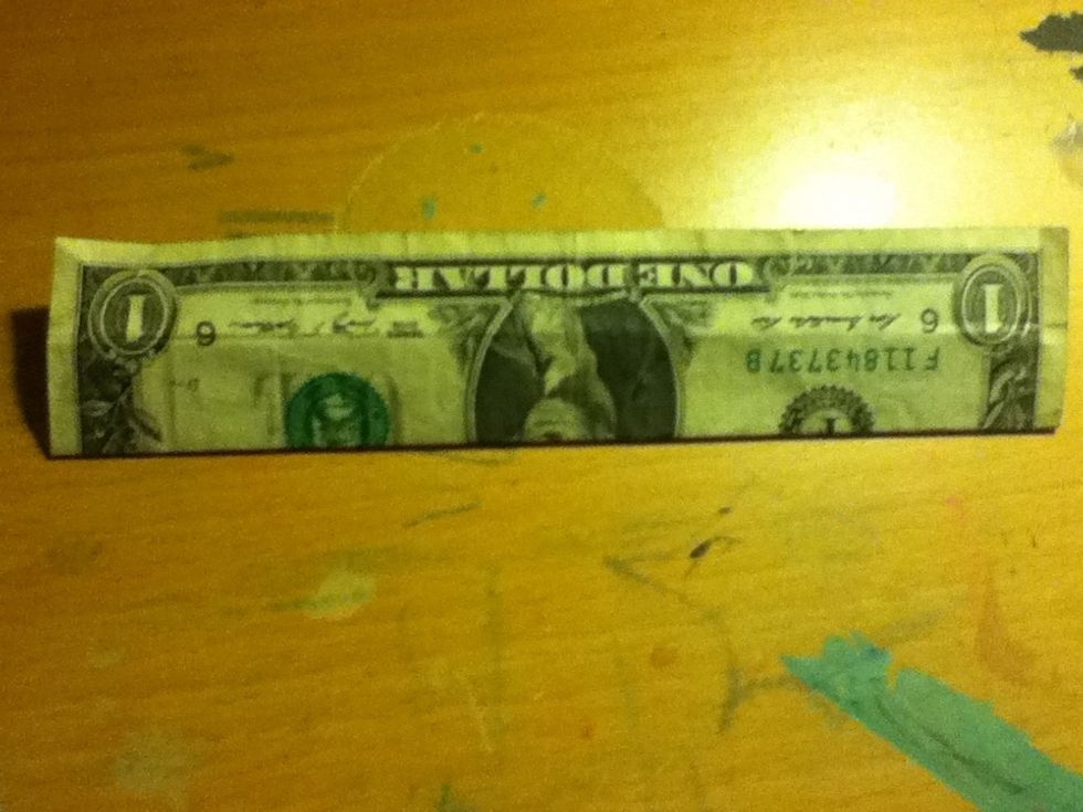 Fold in half length ways...