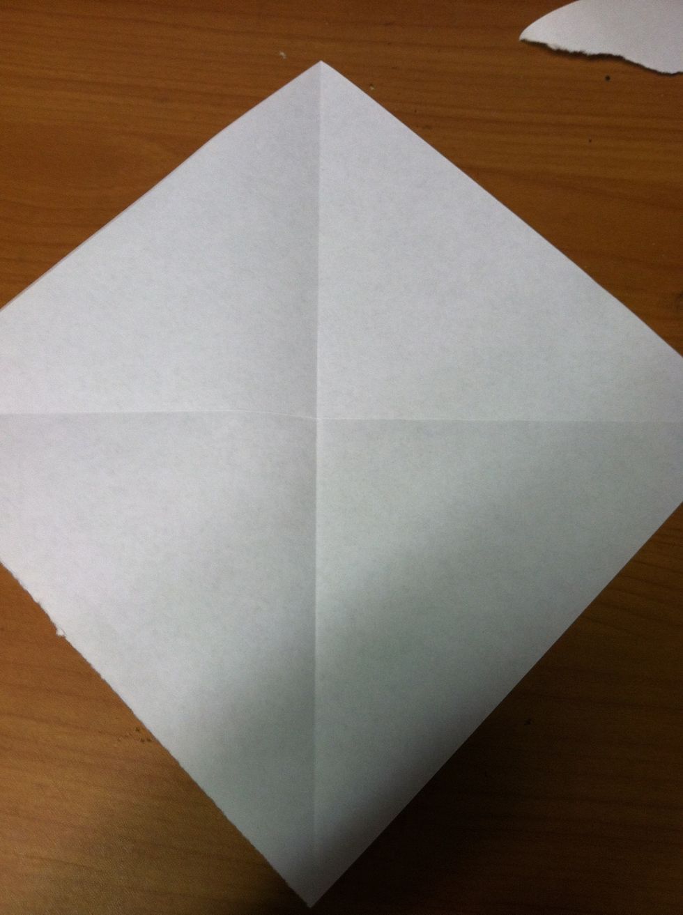 Fold in half other way