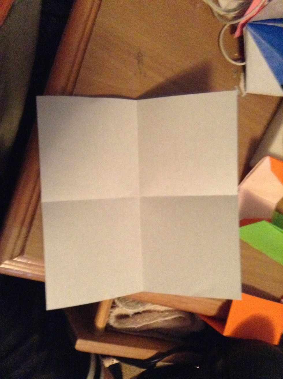 Fold in half the other way