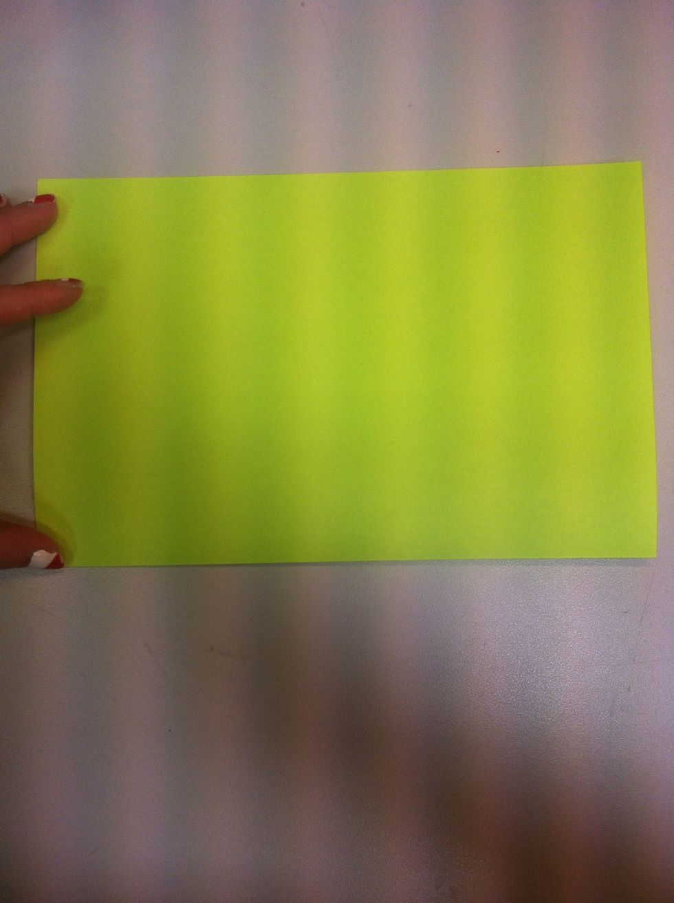 Fold in half.