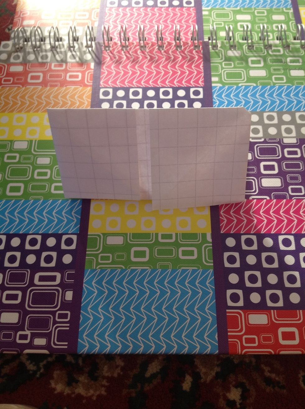 Fold in half