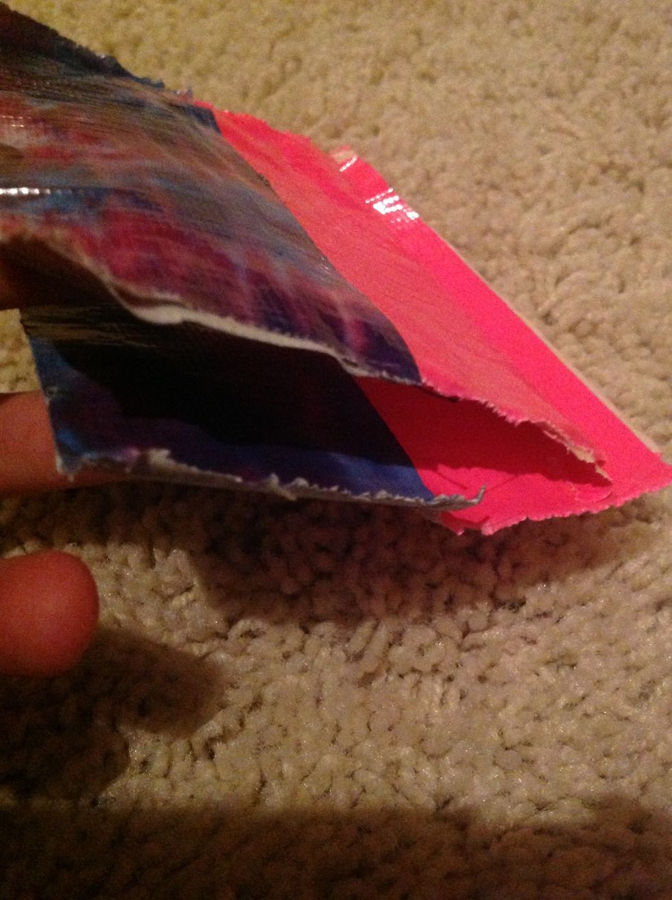 Fold in half