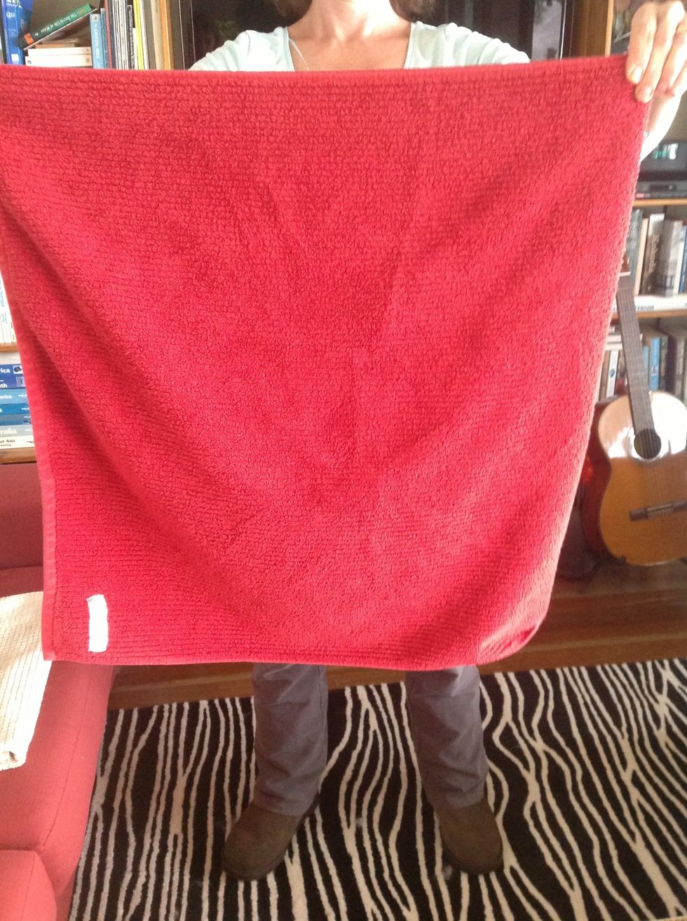 Fold in half