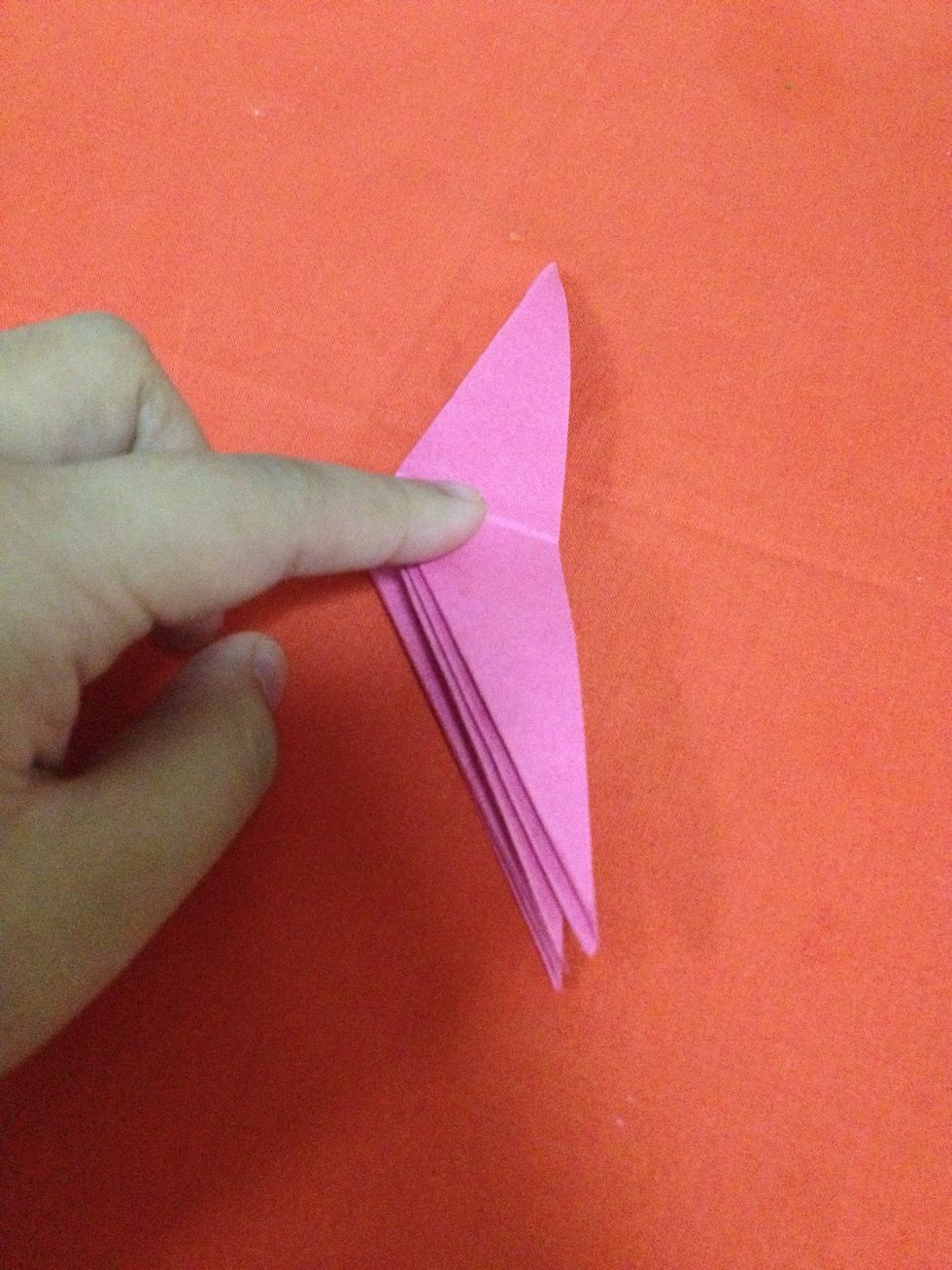 Fold in half.