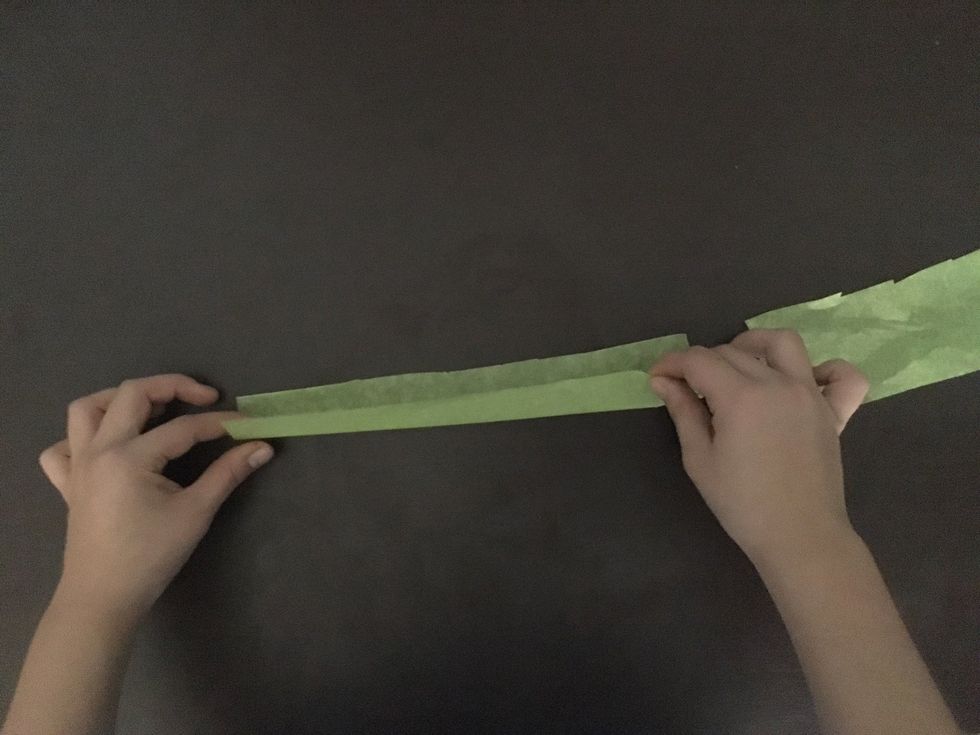 Fold in in half hot dog style