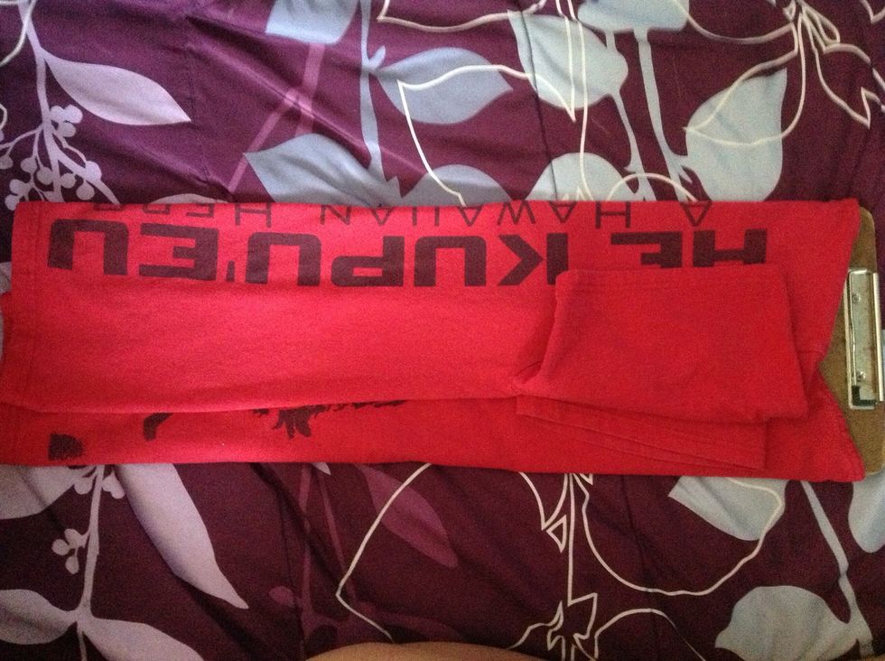 Fold in the other side