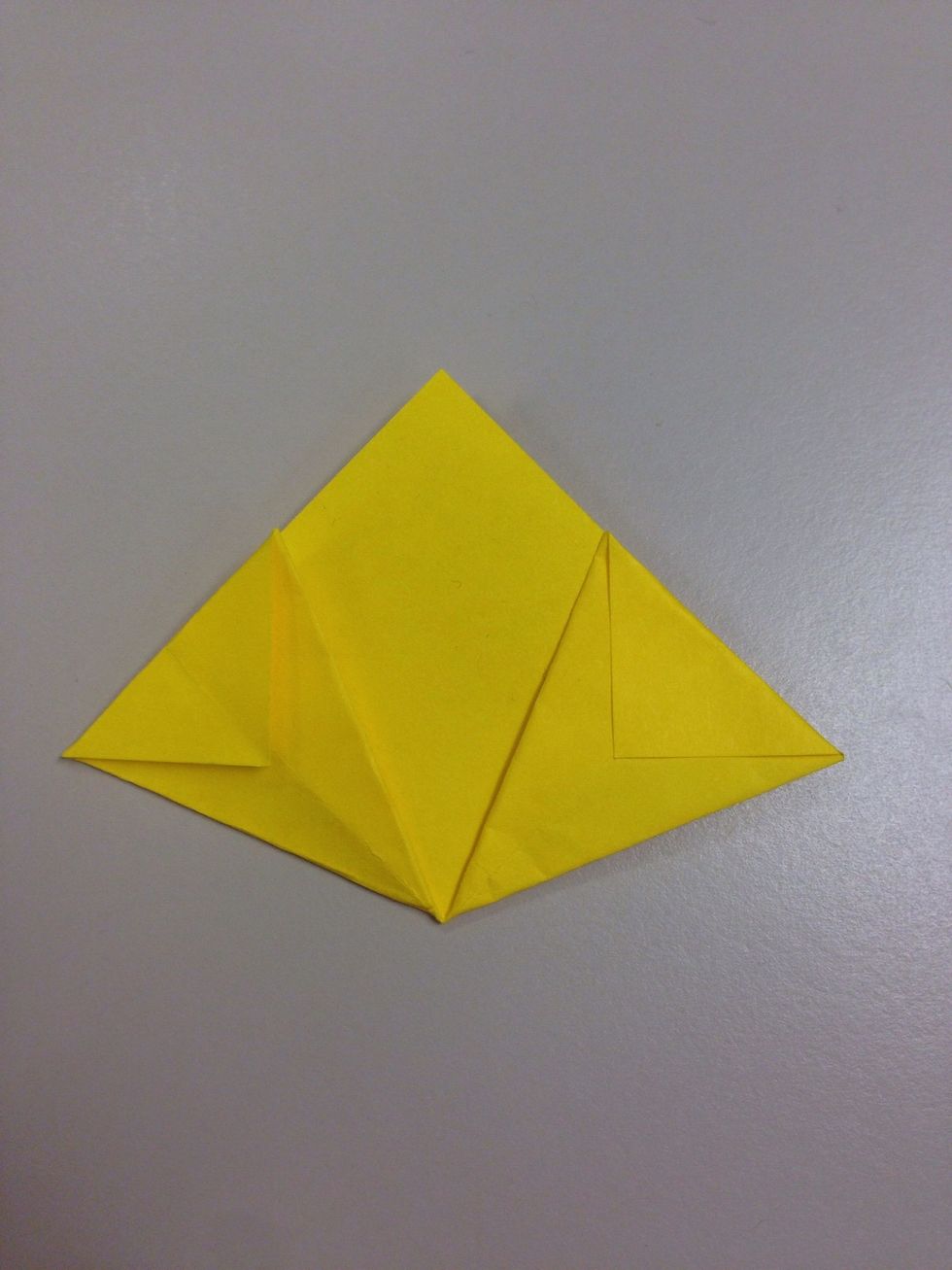 Fold it as shown
