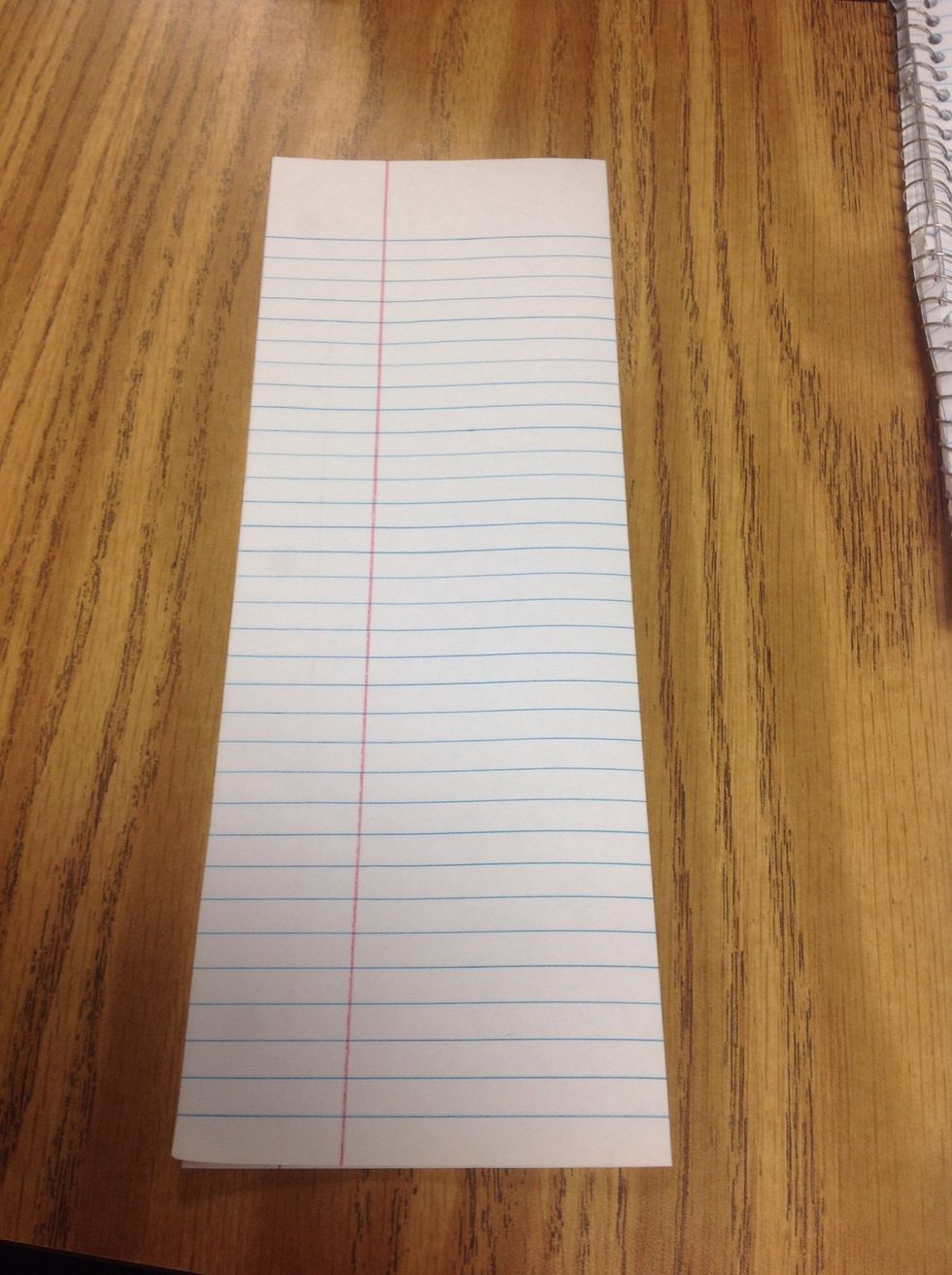 Fold it hotdog style