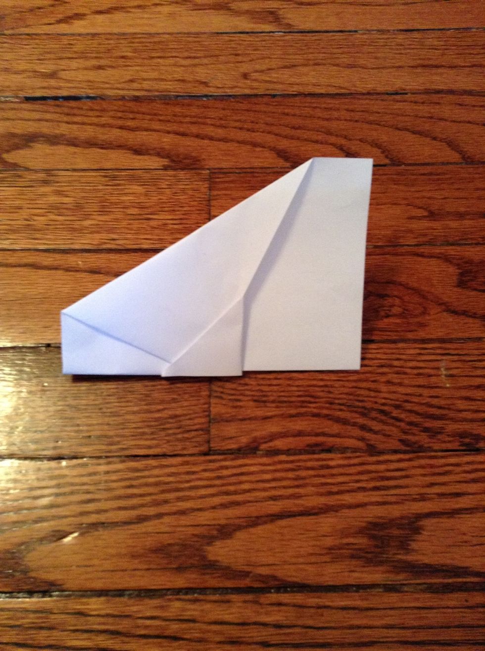 Fold it in half like so.