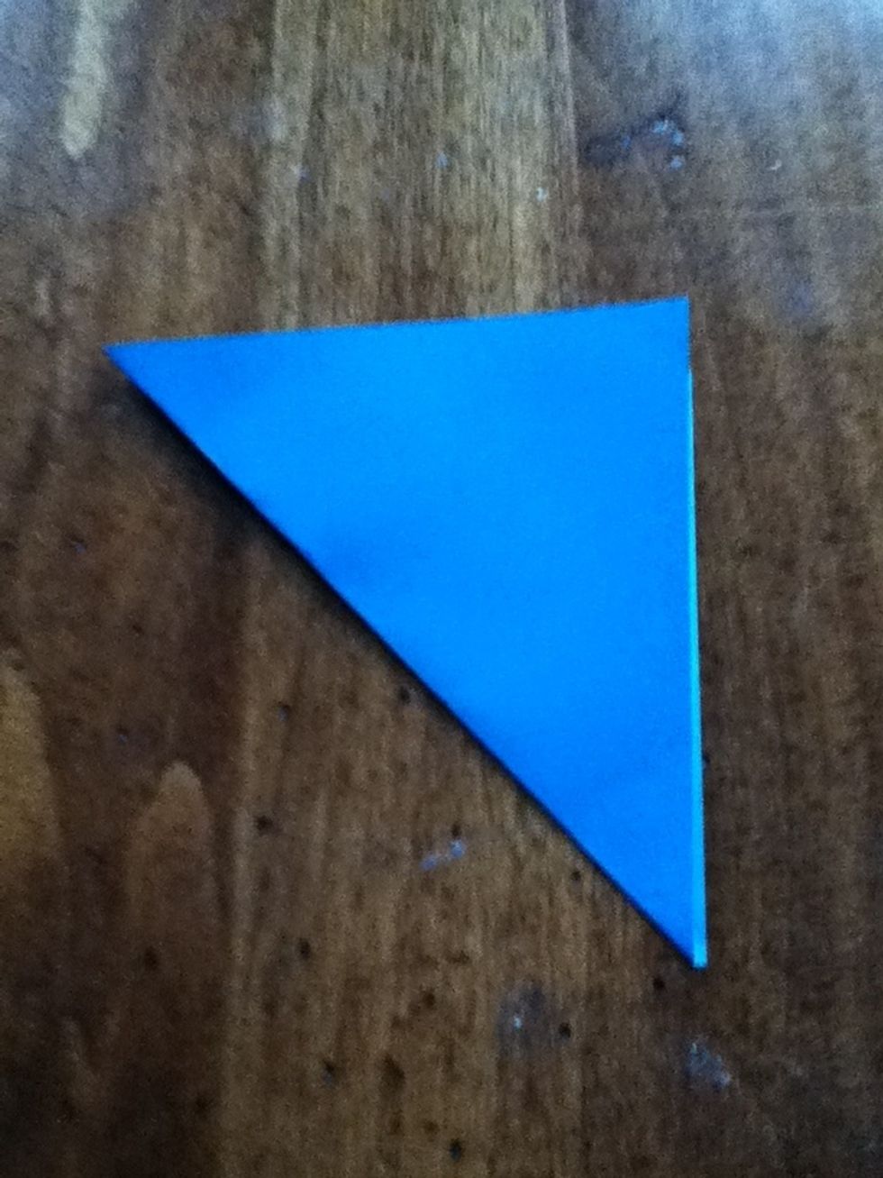 Fold it in half.