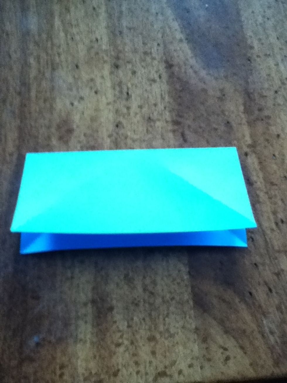 Fold it in half.