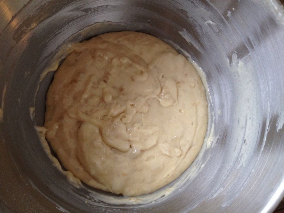 Fold it into the batter