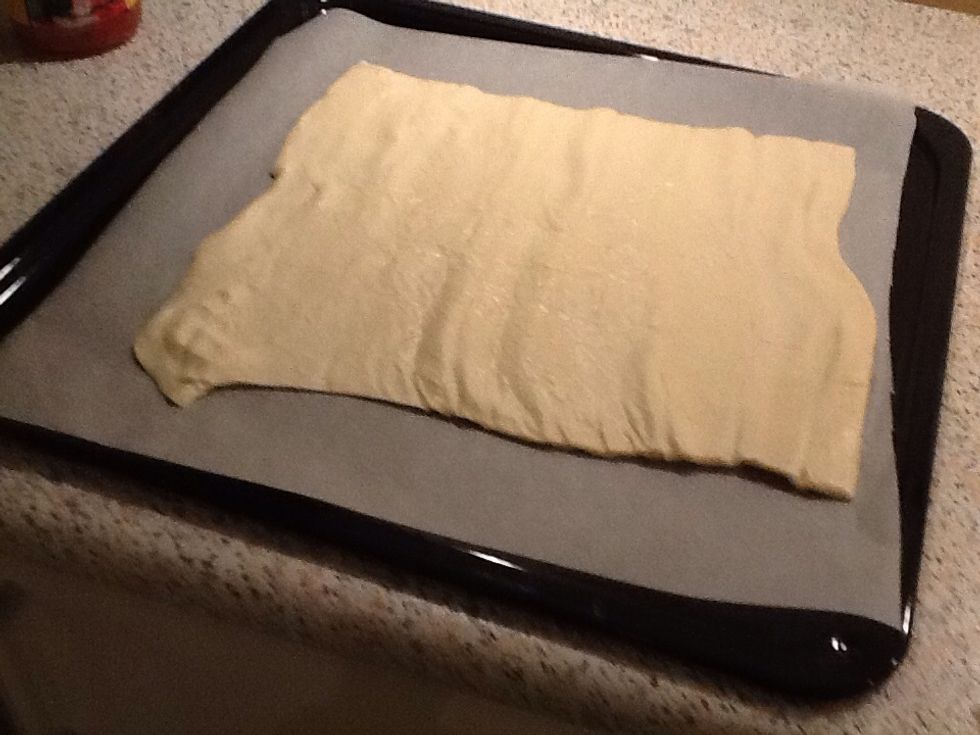 Fold it out.