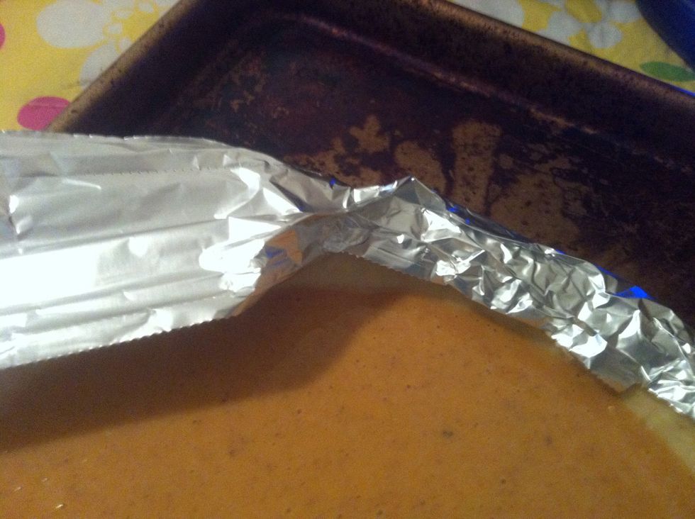 Fold it over a bit and repeat pressing against crust until crust is covered.