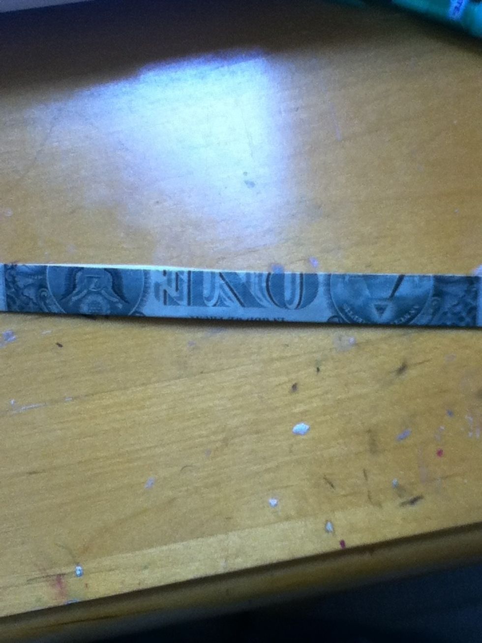 Fold it up againg but dont tuck it this time.