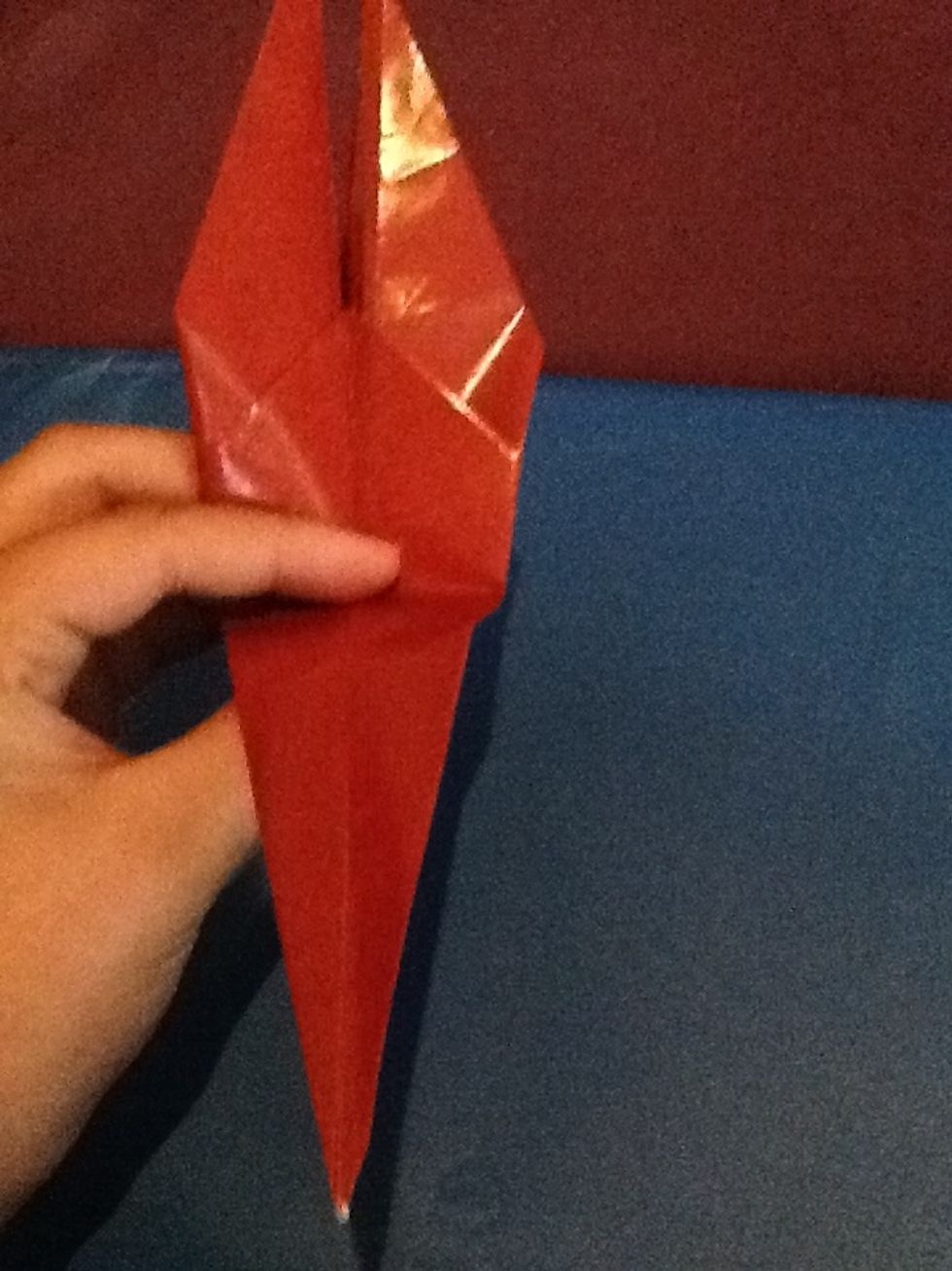 Fold it.