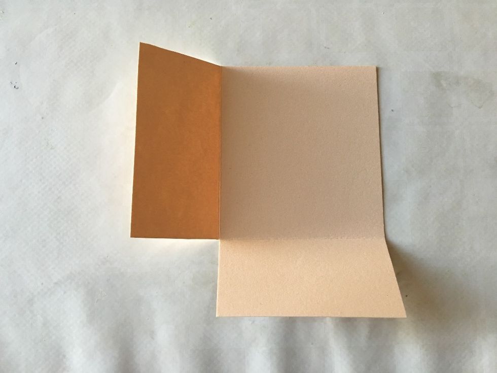 Fold on the score lines.