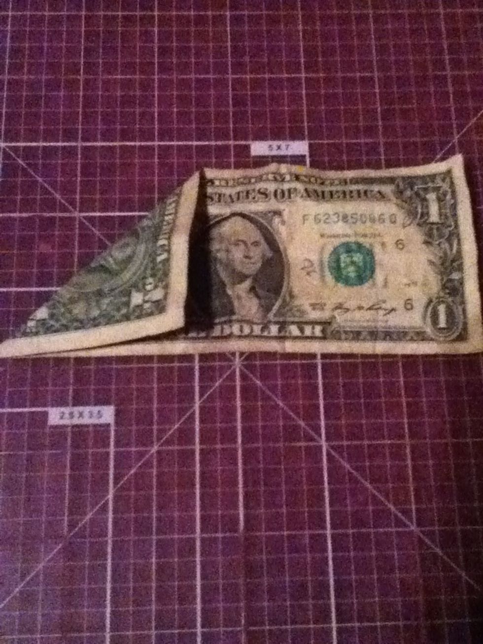 Fold one corner down