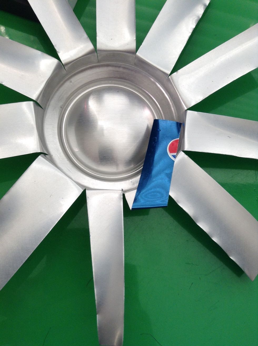 Fold one in like this