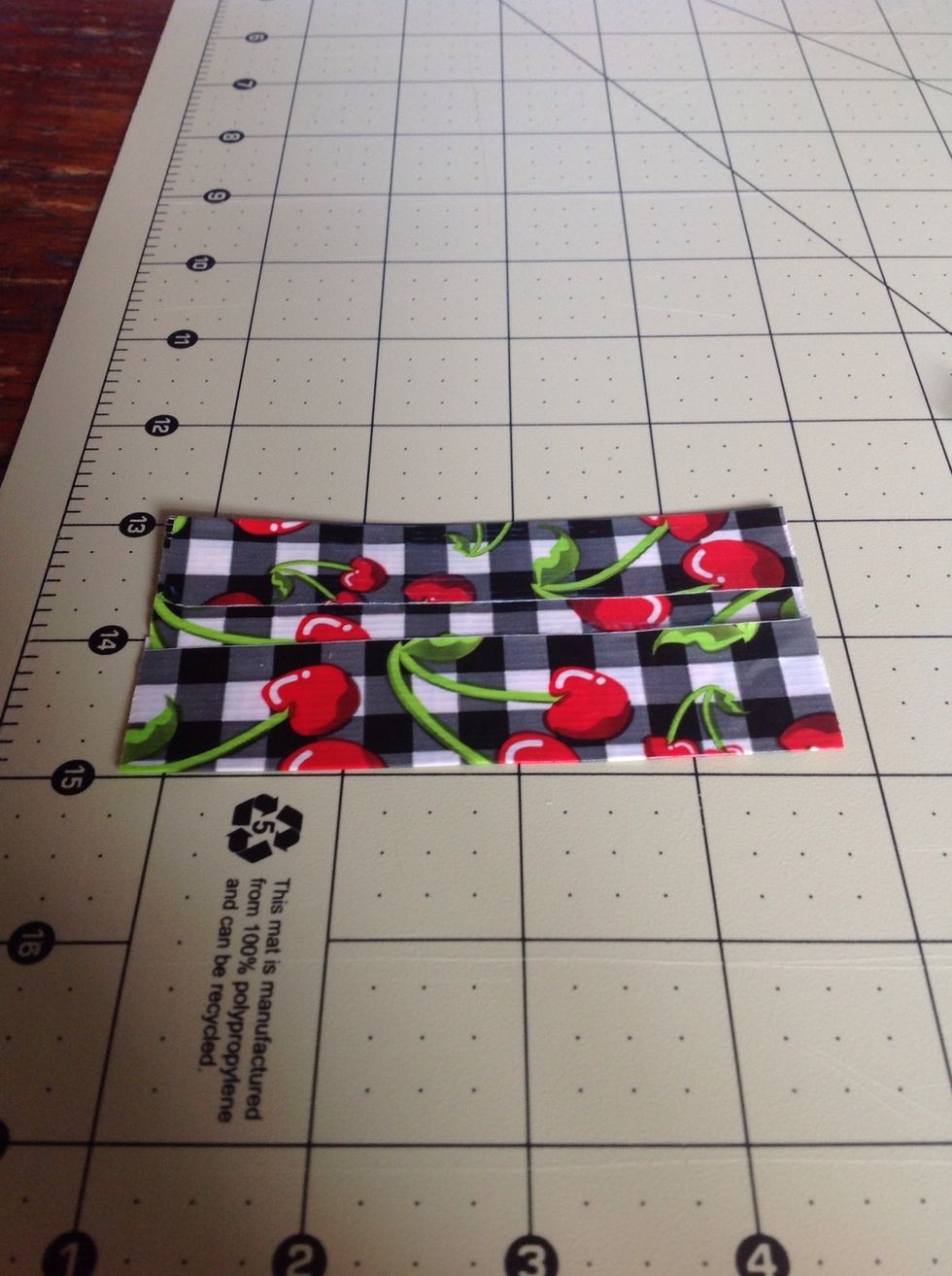 Fold over the sticky on the bottom
