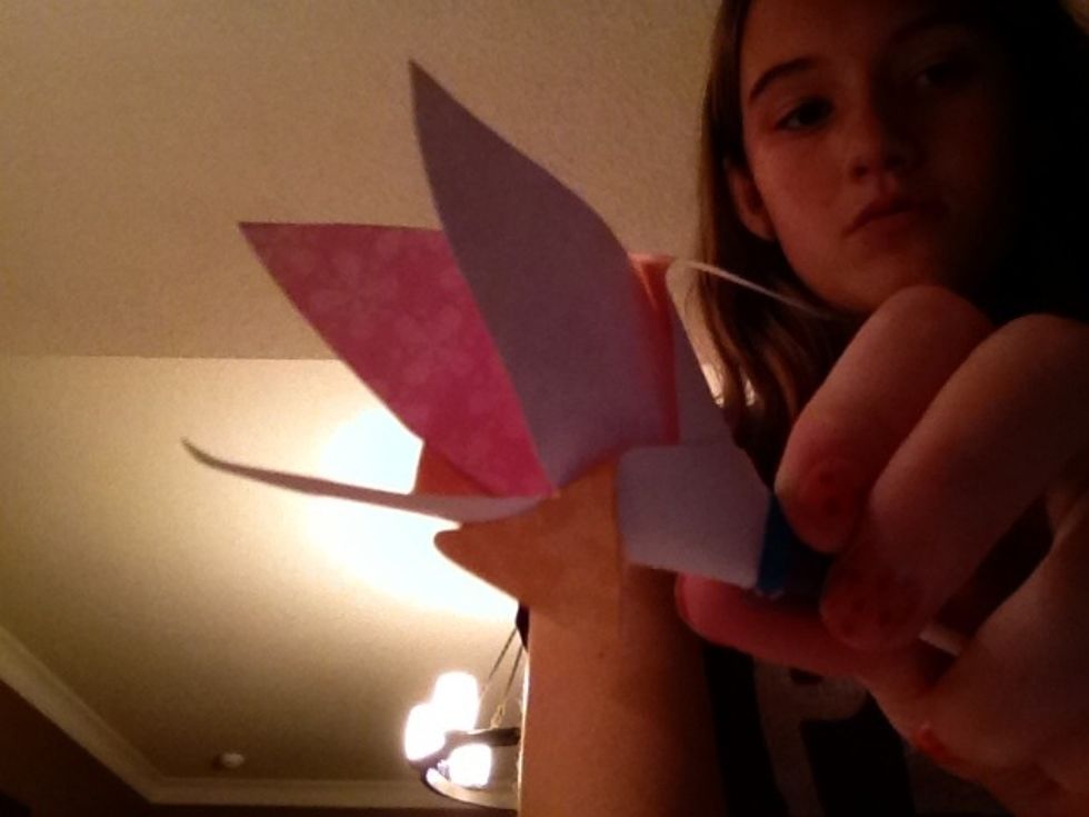 Fold some down if you want to make it look kindve layered