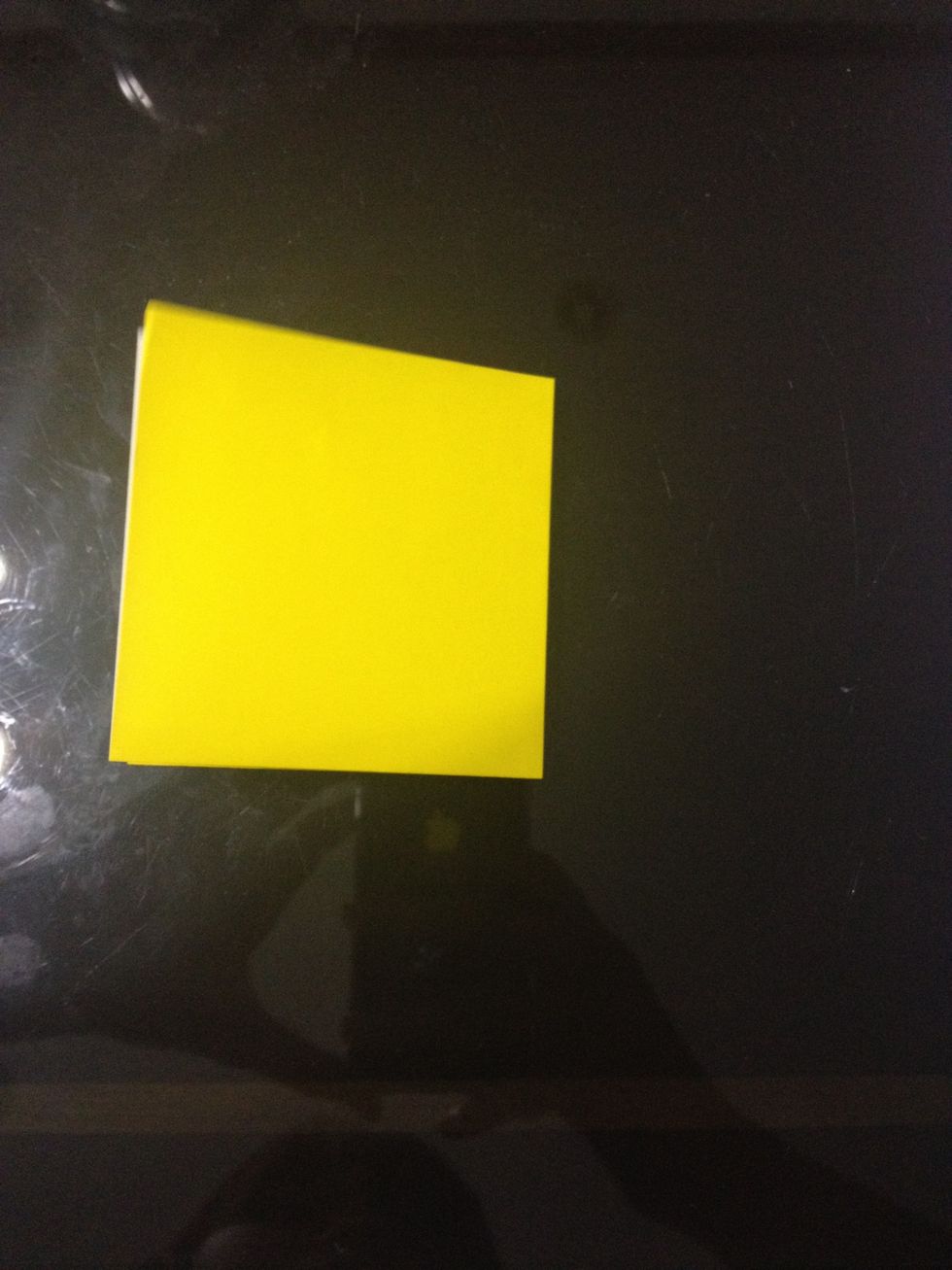 Fold that in half from right to left.