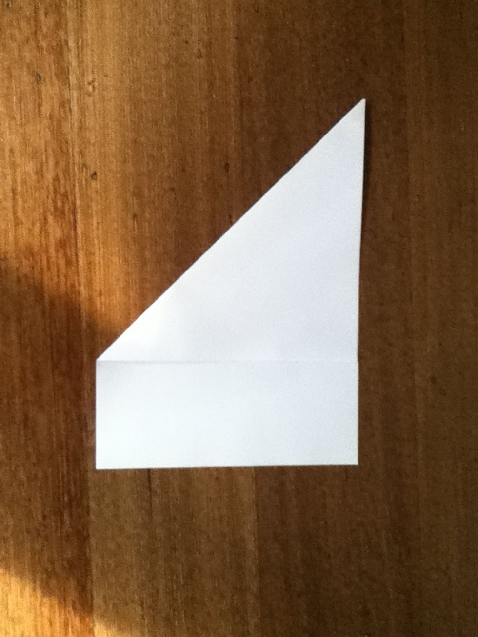 ...fold the corner like so...\u2b06
