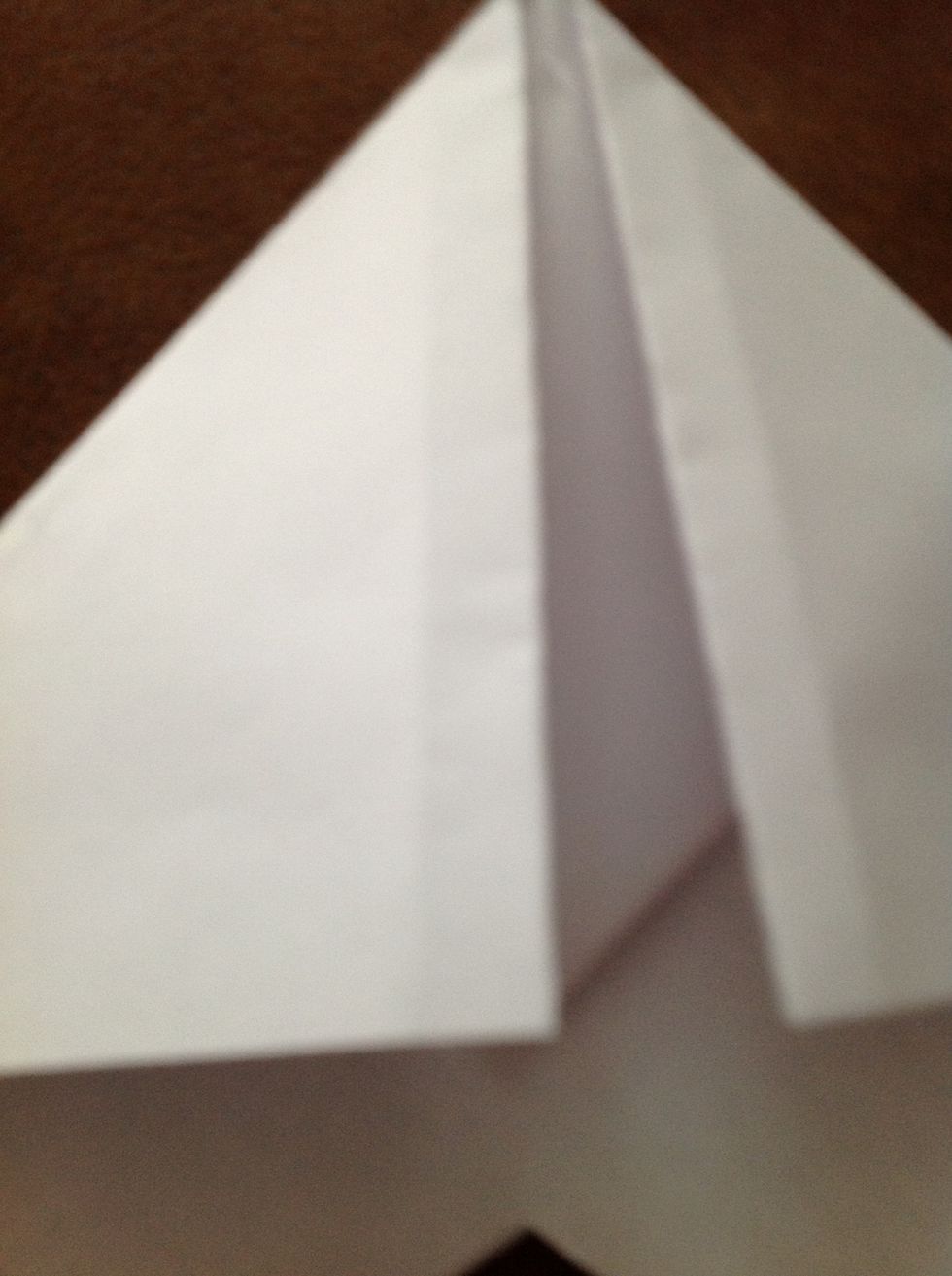 Fold the corners down again similar to what you did in step 18, folding each corner in towards the center to the point where the inside edges are even with the centerline crease.