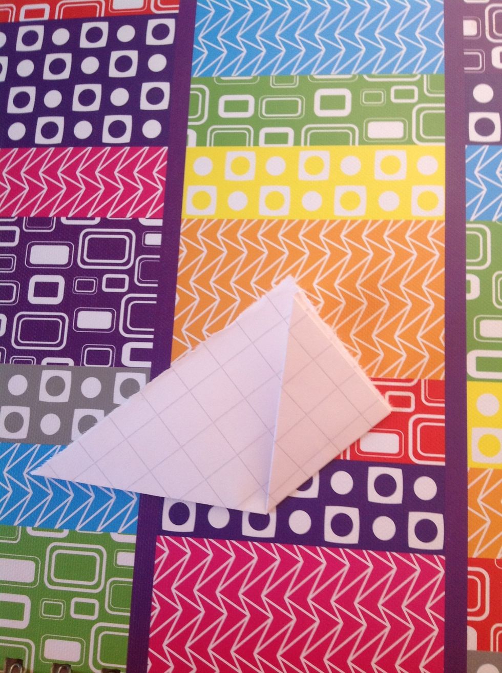 Fold the corners up