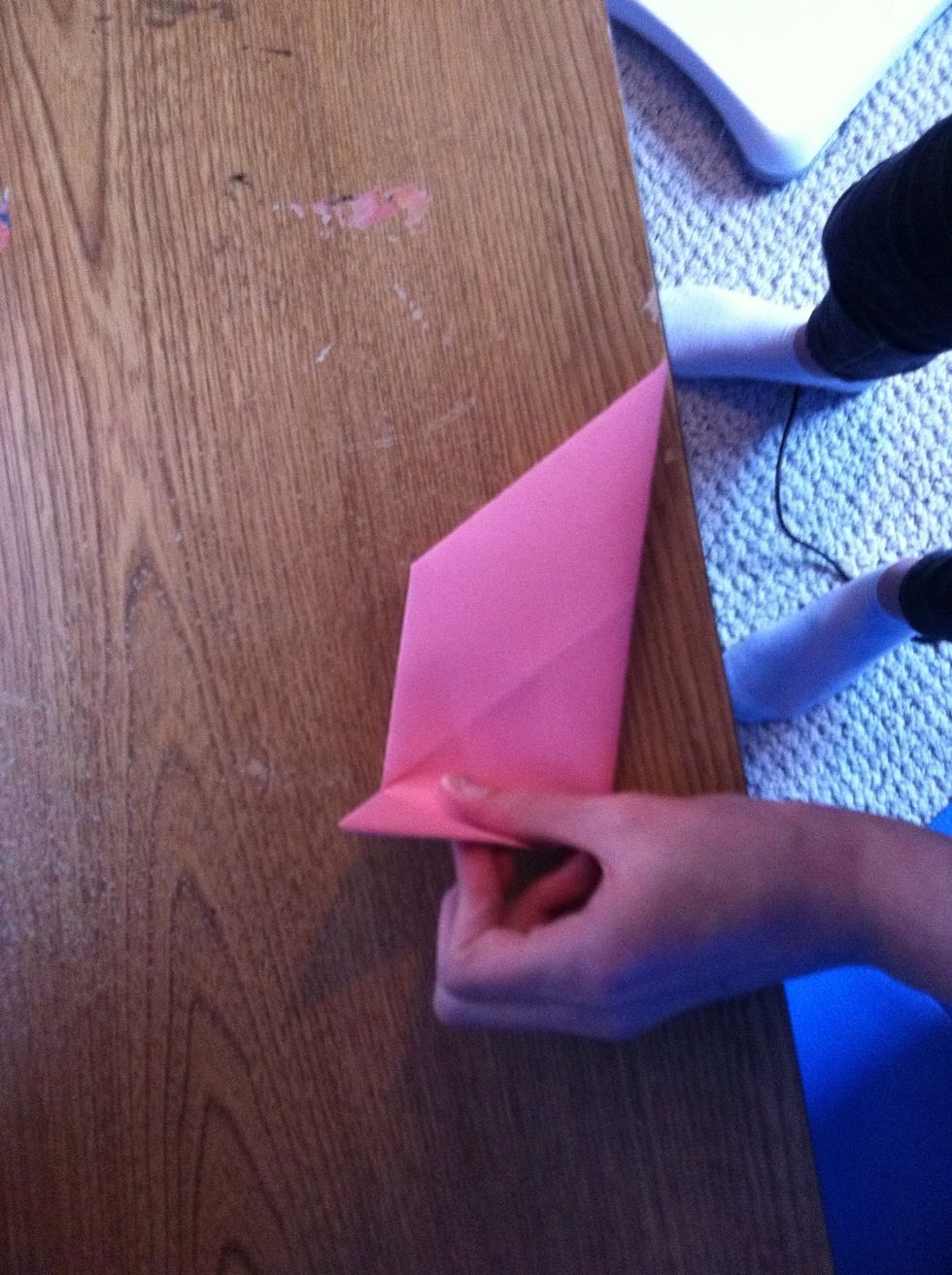 Fold the ends.